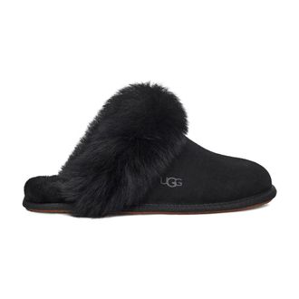 UGG Scuff Sis Pantoffels Black - Dames - Pantoffels - Zwart - 36 EU - Wol - Schoenen