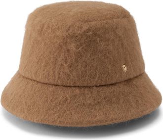 Helen Kaminski Rita Wool Blend Bucket Hat in Oak at Nordstrom