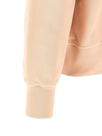 Stone Island Garment-Dyed Cotton Sweatshirt - Pink