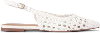 Kurt Geiger Womens Minna Ballet Flats - White - Size UK 6