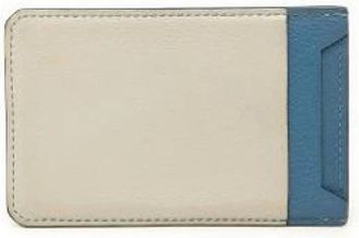 Herm&egrave;s Vintage, unisex, Grijs, ONE Size, Leer, Pre-owned Card Holder