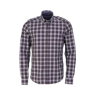 Hatico Casual Hemden - Heren - Overhemden - Blauw - Maat: M