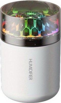 No Brand Humidificador Con Iluminaci&oacute;n Ambiental De 7 Colores, Funcionamiento Silencioso, Mini Humidificador Usb Para Coche Con Una Apariencia S&uacute;per Lujosa