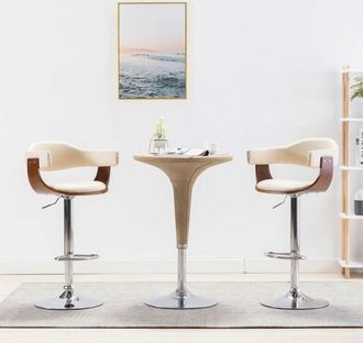 Nova Furniture Limited - Taburetes De Cocina 2 Uds Madera Curvada