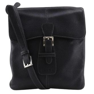 Loewe Pre-owned Leather Shoulder Bag - Heren - Pre-owned - Zwart - Maat: ONE Size Leer