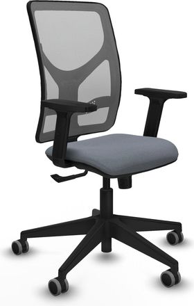 Piqueras y Crespo Silla De Oficina Piqueras Y Crespo Motilla Negro Reposabrazos Ajustables