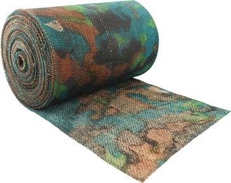 vidaXL Rollo De Yute 25 X 10000 Cm Camuflaje Vidaxl