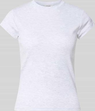 Topshop T-Shirt mit Rundhalsausschnitt Modell EVERYDAY in Hellgrau, Gr&ouml;&szlig;e XS