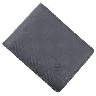 Louis Vuitton Black Infini Damier Infini Wallet (Bi-Fold) (Pre-Owned)