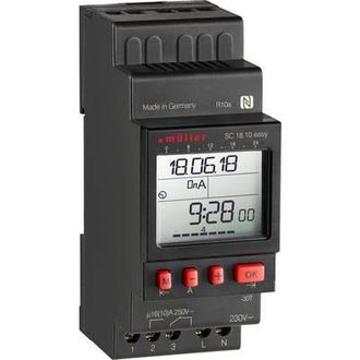 OEM Muller Temporizador Digital Negro Programable Nfc