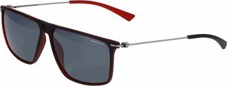 Jaguar 37627 2100 Mens Sunglasses Red Size 61