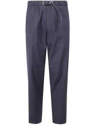 White Sand Long Classic Trousers Clothing