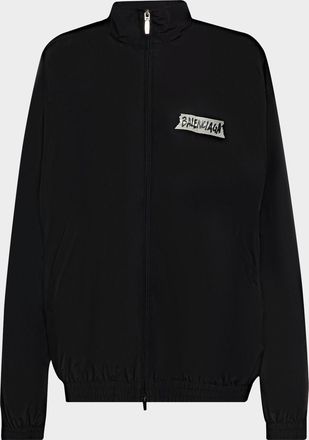 Balenciaga Men & apos;s Masking Tape Track Jacket