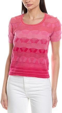 M Missoni Wave-Pattern Knit Sweater