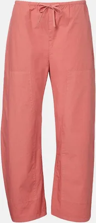 Leset Pantalones anchos cropped Kyoto de algod&oacute;n