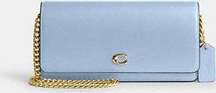Coach Evie Long Wallet With Chain