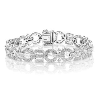 The Diamond Store Everyday Bracelet 2.50CT Diamond 9K White Gold