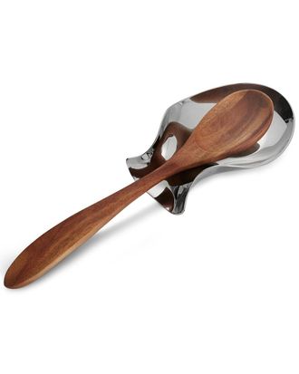 Namb&eacute; Nambe Curvo Spoon Rest