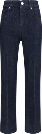 Jacob Cohen Kate Crop Straight Bull Power Stretch Broek - Dames - Jeans - Blauw - Maat: W31 Katoen
