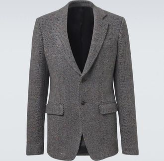 Gabriela Hearst Irving herringbone wool and cashmere jacket