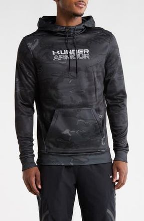 Under Armour Expanse Camo Print Hoodie in Black at Nordstrom Rack, Size Xx-Large