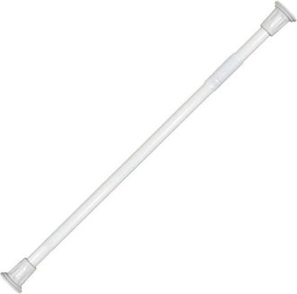 Trade Shop Trade Shop - Barra Telesc&oacute;pica Para Cortina De Ducha Armario Extensible De 110 A 200 Cm