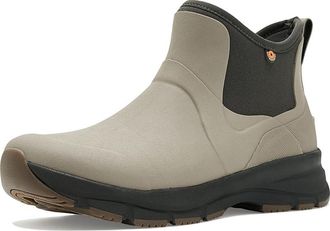 Bogs Spruce Chelsea Womens Rain Boots Taupe : 10 M, Rubber