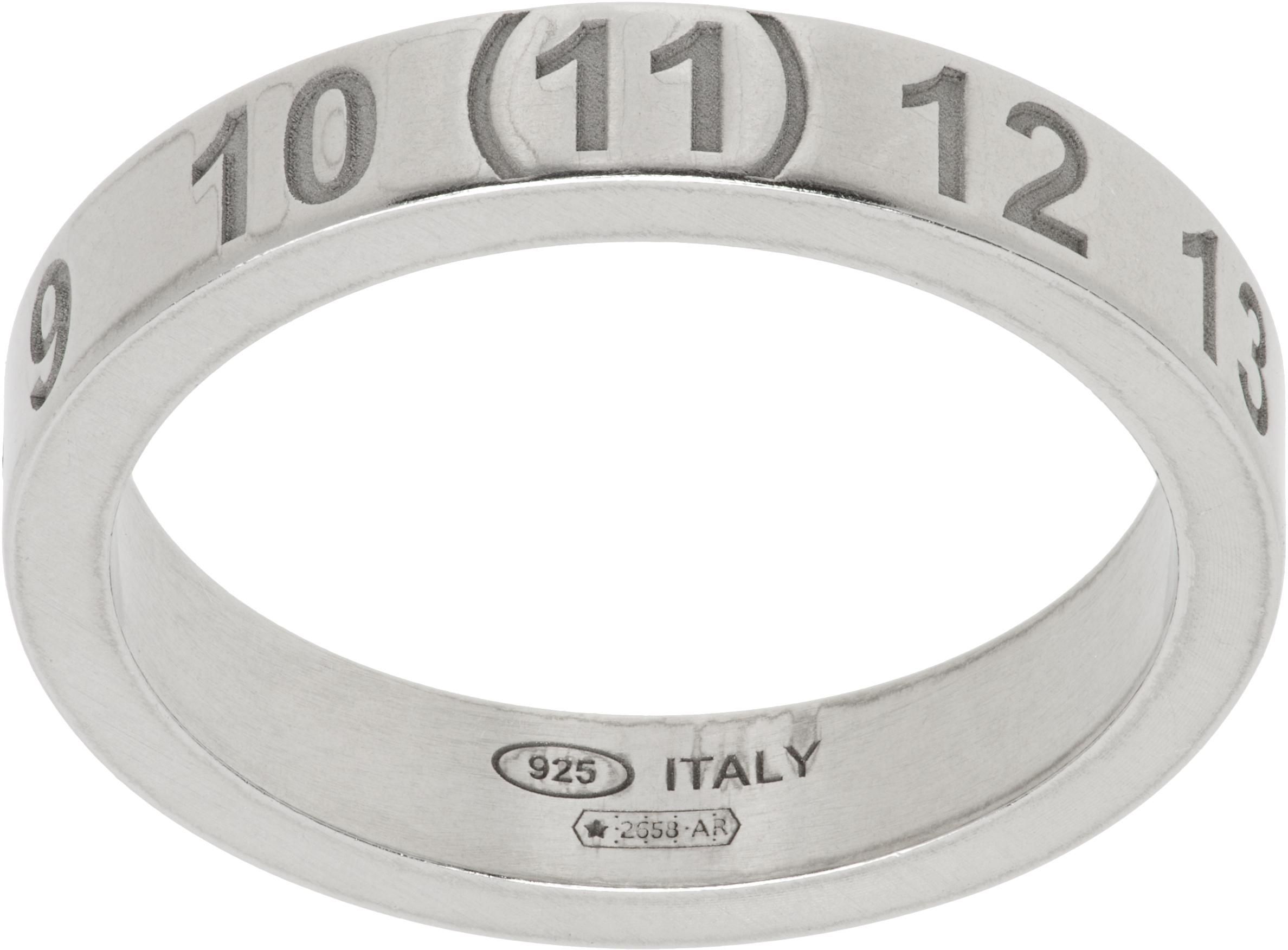 Men's Maison Margiela Silver Rings - up to −70% | Stylight