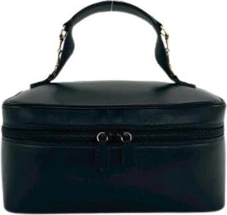 Gucci Pre-owned Mini Bags, female, Black, Size: ONE SIZE Pre-owned Leather Handbag