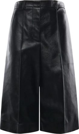 Stella McCartney Shorts a gamba ampia - Nero