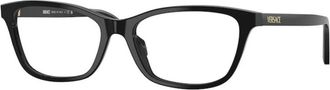 Versace VE 3375 Cat-eye Frame - female - Versace - Glasses - Black - 52 MM - Accessories