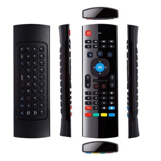 Trade Shop Trade Shop - Aire Mouse Control Remoto Mini Teclado Inal&aacute;mbrico 2.4 Tv Inteligente Gyroscopio Infrarrojo