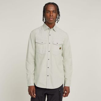 G-Star Dakota Slim Shirt - Grijs - Heren