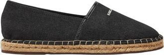Karl Lagerfeld Schoenen kamino kl 70104 denim - Heren - Espadrilles - Zwart - 42 EU - Denim - Schoenen