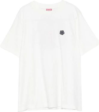 Kenzo Boke Flower Flower-Embellished Cotton T-Shirt-Donna