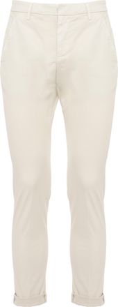 Dondup Ivory Gaubert Cotton Chino Pants