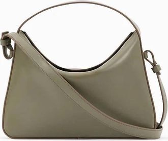 Aesther Ekme Womens Soft Baguette Crossbody Bag In Sage