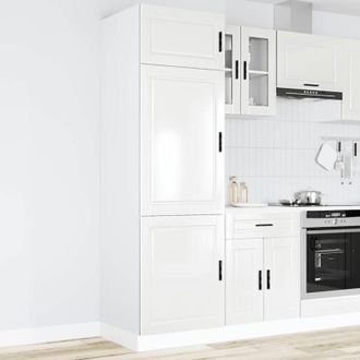 vidaXL Vidaxl - Mueble De Cocina Porto Madera Contrachapada Blanco Brillante