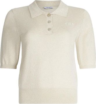 Liu Jo Polo a maniche corte - 04120 WHITE WOOL