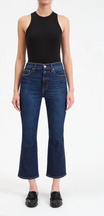 Daze Shy Girl Flared Jeans In Deep Kiss