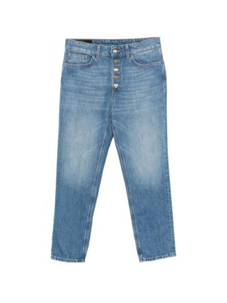 Dondup Blue Straight Jeans