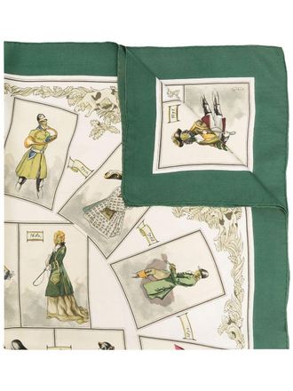 Herm&egrave;s Foulard con stampa Pre-owned - Toni neutri