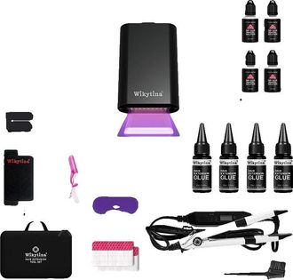 OEM Herramienta Para Extensiones De Cabello, Adhesivo Fuerte, F&aacute;cil De Usar, Kit-2