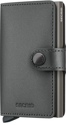 Secrid Miniwallet Matte in Satin Steel at Nordstrom