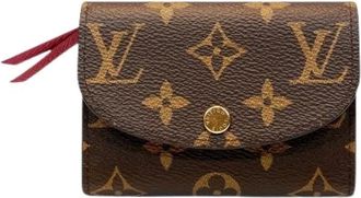 Louis Vuitton Pre-owned Wallets, female, Brown, Size: ONE SIZE Pre-owned Portemonnaie Rosalie Monogram Coin Case