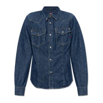 Diesel Donna, Camicette, Blu, M, new