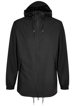 Rains Storm Breaker Waterproof Raincoat - Black - XL