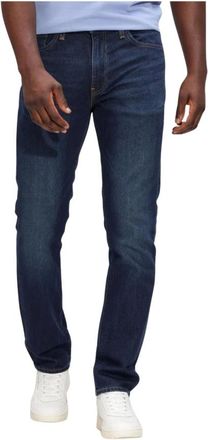 Levi's Heren, Jeans, Blauw, Maat: W30 L32 Katoen