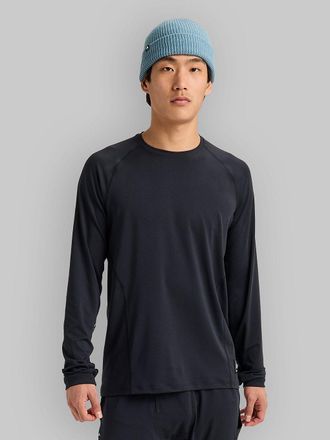 Burton Syn Lwt Bl Crew Maglietta Funzionale nero