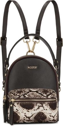 Kazar Hemera S Rugzak - Dames - Rugzakken - Bruin - ONE Size - Leer - Tassen